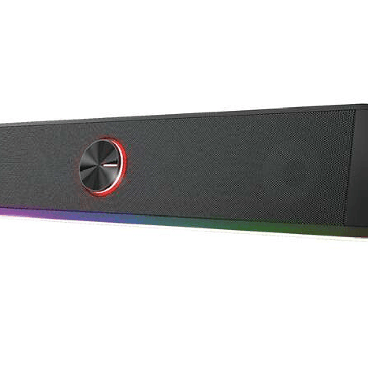 Trust GXT 619 Thorne Barra de Sonido Gaming 12W - Iluminacion RGB - Jack 3.5mm - Control de Volumen - Color Negro 1