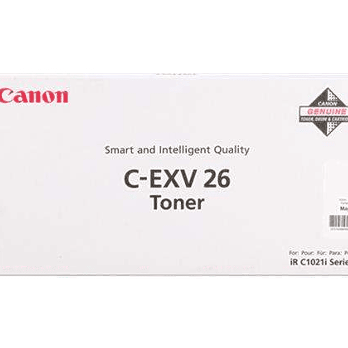 Canon CEXV26 Magenta Cartucho de Toner Original - 1658B006 1