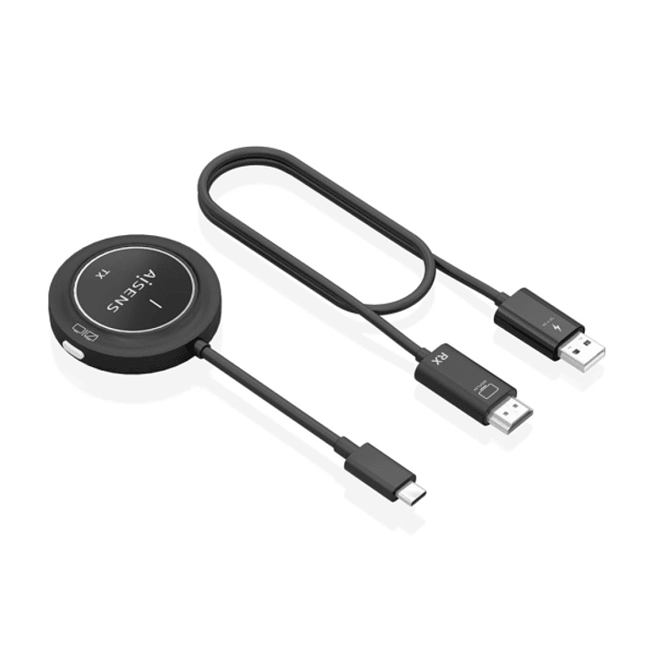 Aisens USB-C a HDMI Inalambrico 1080P 60Hz 30m - Color Negro 1