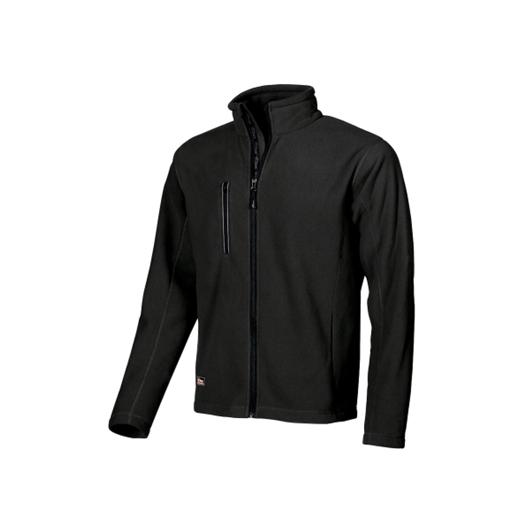 Upower Warm Chaqueta de Lana - Talla 4XL - Comodidad y Durabilidad, Cremallera Interna, Proteccion DPI1, Material 100% Poliester - Color Negro Carbon 1