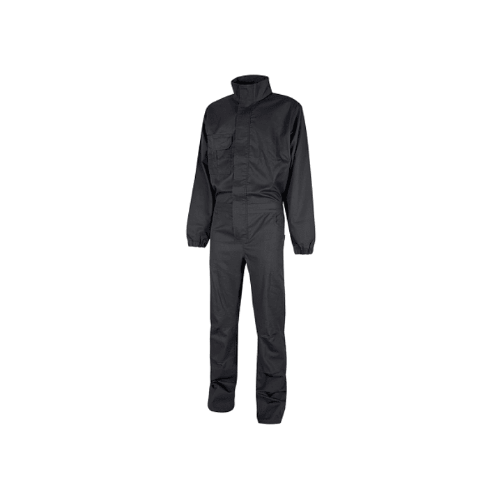 Upower Roma Mono de Trabajo Funcional - Talla L - Policoton Mechanical Stretch, Multiples Bolsillos, Costuras Reforzadas, Cintura y Puños Elasticos -  1