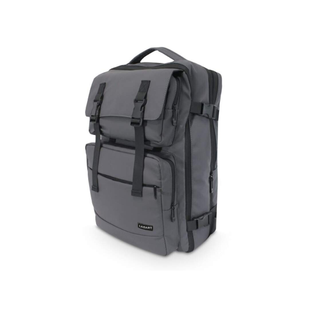 Lagart Mochila Ejecutiva de Viaje 25L Extensible a 40L - Medidas 47x31x22cm - Poliester Oxford 900D Resistente al Agua - Asa Superior, Correas Ergonom 1