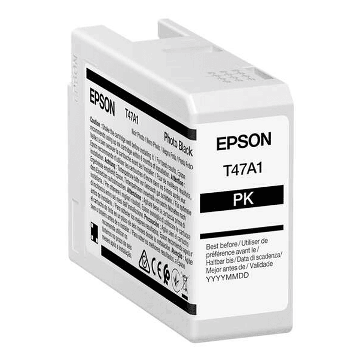 Epson T47A1 Negro Photo Cartucho de Tinta Original - C13T47A100 1