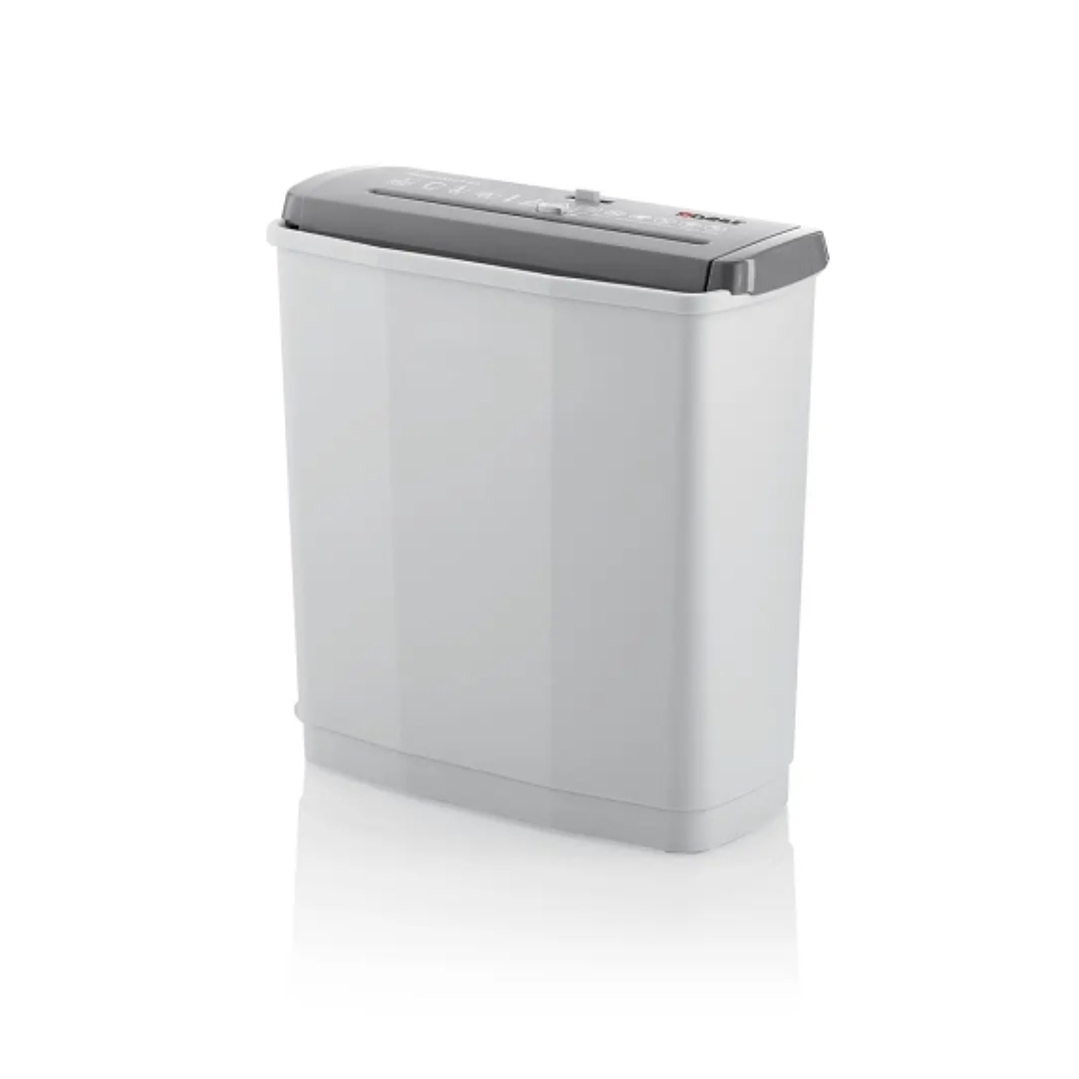 Dahle PaperSAFE 60 Destructora de Papel Manual Corte en Tiras P-2 - Destruye hasta 6 Hojas a la Vez - Capacidad de la Papelera 11L - Apta para Papel y 1