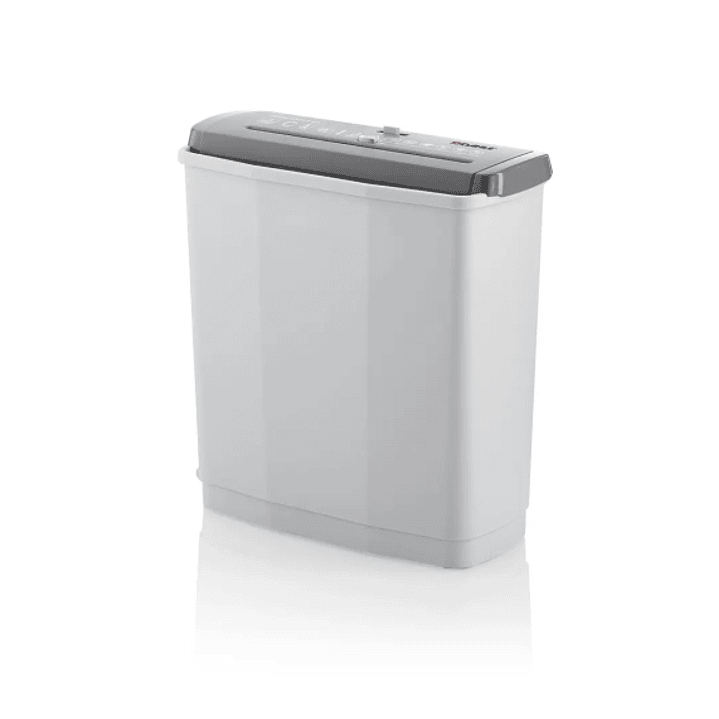 Dahle PaperSAFE 60 Destructora de Papel Manual Corte en Tiras P-2 - Destruye hasta 6 Hojas a la Vez - Capacidad de la Papelera 11L - Apta para Papel y 1