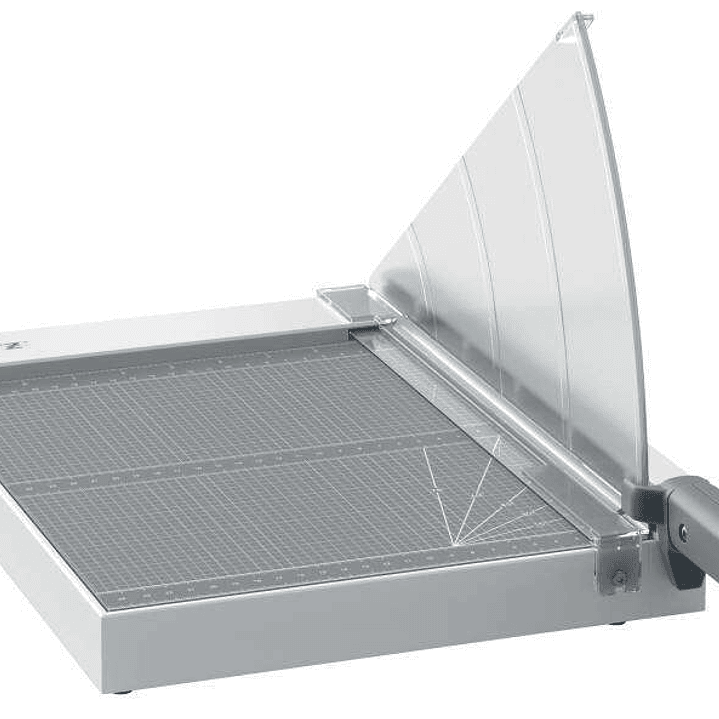 Leitz Precision Home A4 Guillotina de Papel A4 - Corta hasta 8 Hojas - Cuchilla de Acero Inoxidable Templado - Compacta y Ligera - Color Gris Antracit 1