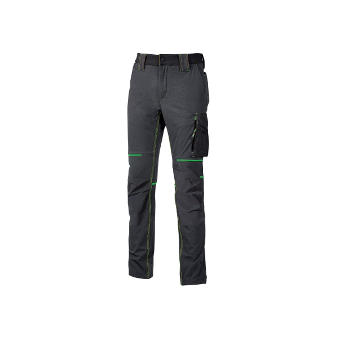 Upower World Pantalon Resistente y Transpirable - Talla S - Secado Rapido, Multiples Bolsillos Funcionales, Ajuste Retractil, Proteccion DPI1 - Color  1