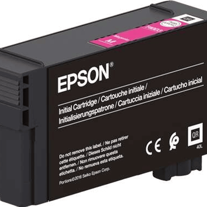 Epson T40C3 Magenta Cartucho de Tinta UltraChrome XD2 Original C13T40C340 1