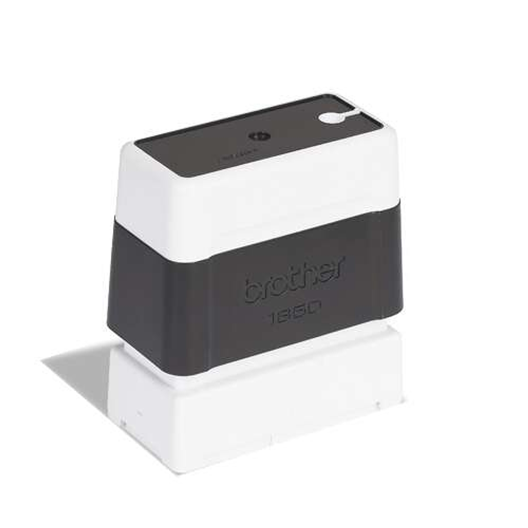 Brother PR1850B6P Pack de 6 Monturas de Sellos Originales - 18x50mm - Color Negro 1