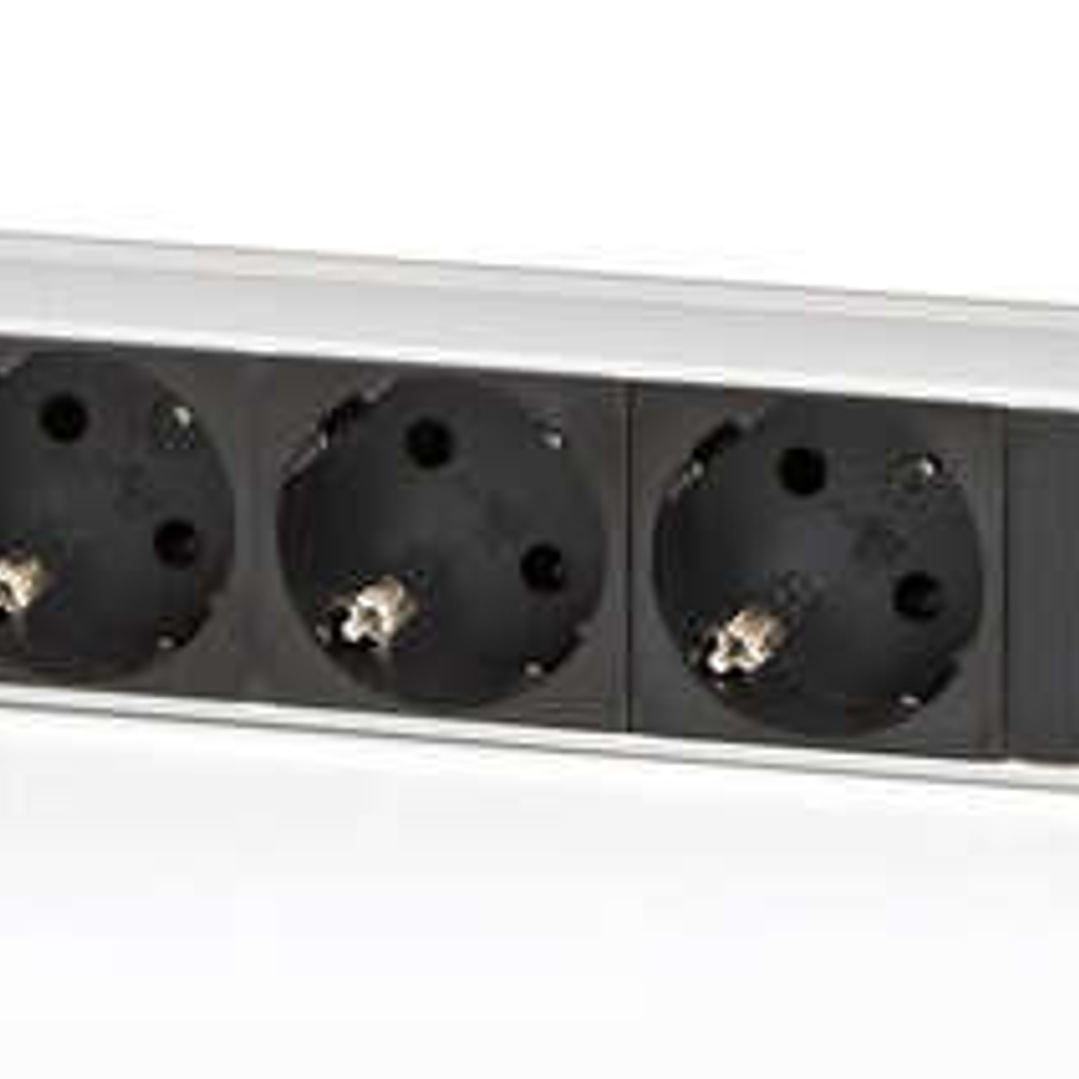 Salicru Regleta SPS PDU Unidad de Distribucion de Energia - 4 Tomas Schuko y 6 Tomas IEC C13 - Color Negro 1