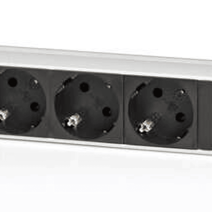 Salicru Regleta SPS PDU Unidad de Distribucion de Energia - 4 Tomas Schuko y 6 Tomas IEC C13 - Color Negro 1