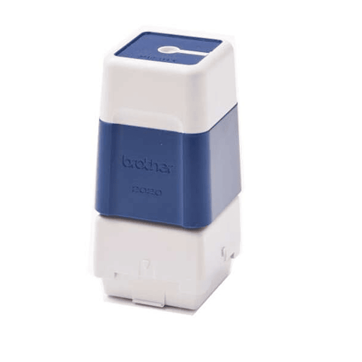 Brother PR2020E6P Pack de 6 Monturas de Sellos Originales - 20x20mm - Color Azul 1