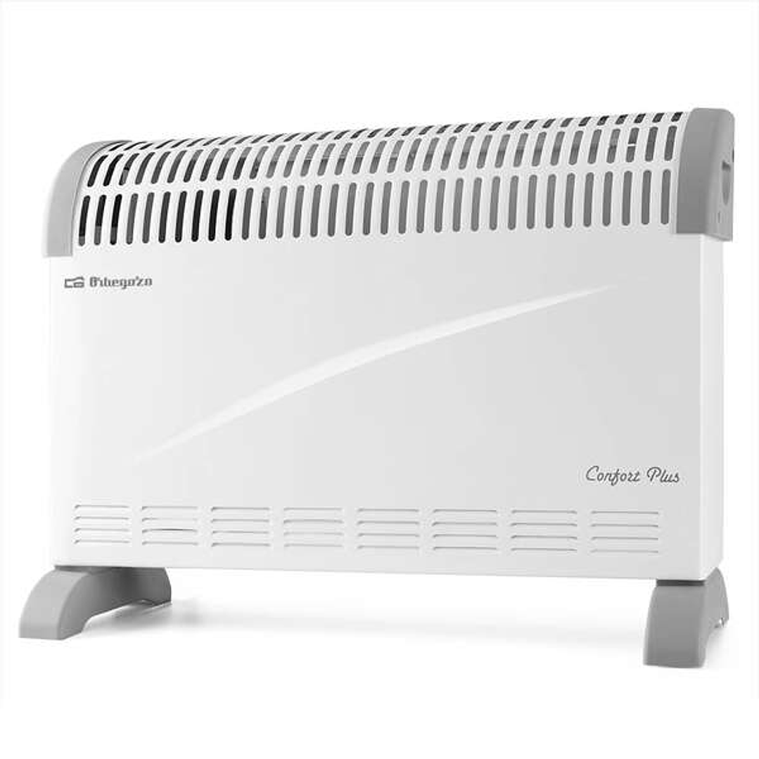 Orbegozo CV 2300 B Convector Calor Homogeneo - Potencia 2000W - 3 Niveles de Potencia - Termostato Regulable - Proteccion contra Sobrecalentamiento -  1