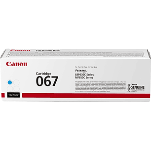 Canon 067 Cyan Cartucho de Toner Original - 5101C002