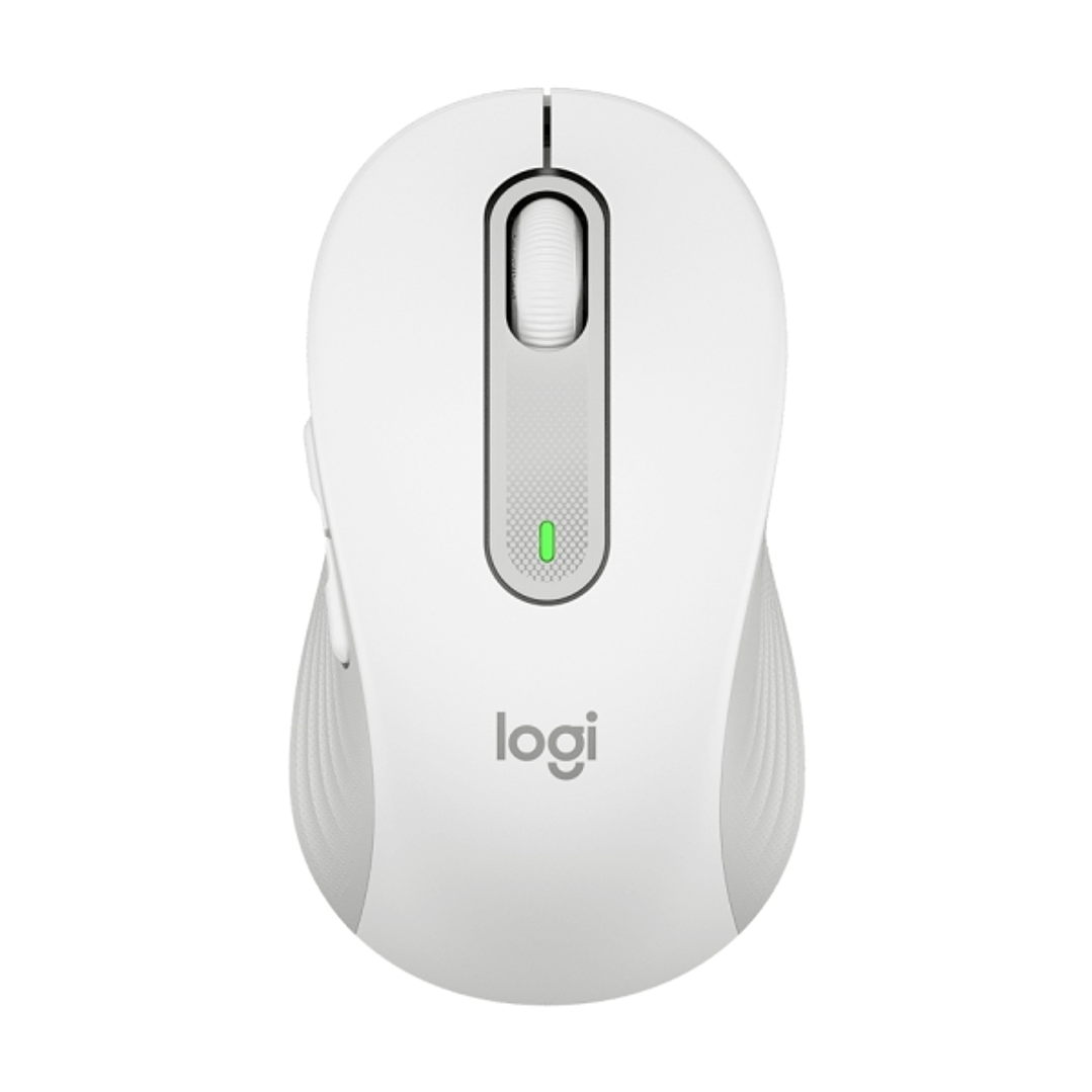 Logitech Signature M650 L Raton Inalambrico USB 2000dpi - 5 Botones - Uso Diestro - Color Blanco crudo 1