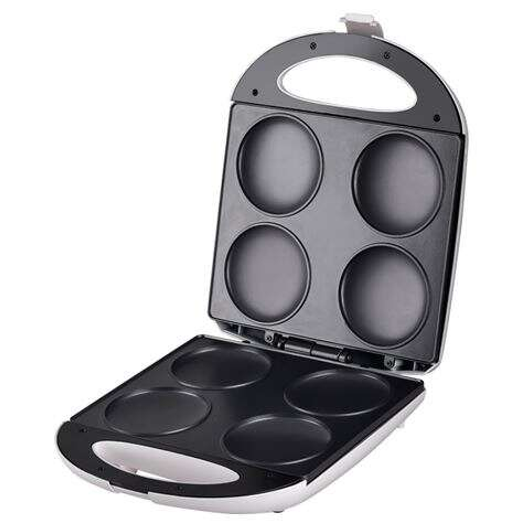 Muvip Arepera 1400W - Capacidad para 4 Arepas de 10cm aprox. - Recubrimiento Antiadherente - Asa Tacto Frio 1