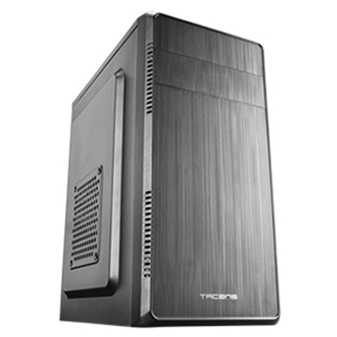 Tacens Anima ACM500 Minitorre - Fuente de Alimentacion 500W - Soporte MicroATX/Mini-ITX - Estetica Minimalista y Elegante - 4 Bahias - 305x185x356mm - 1