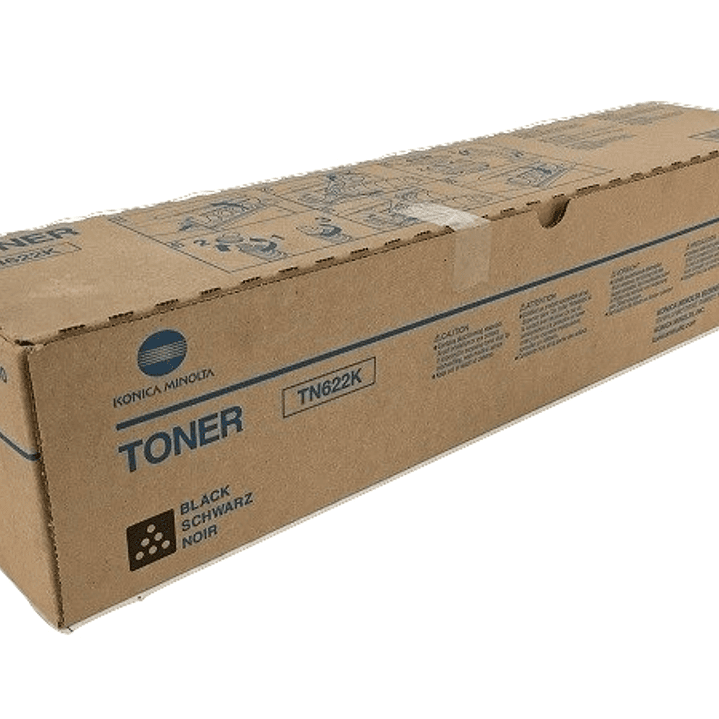 Konica Minolta TN622K Negro Cartucho de Toner Original - A5E7151 1
