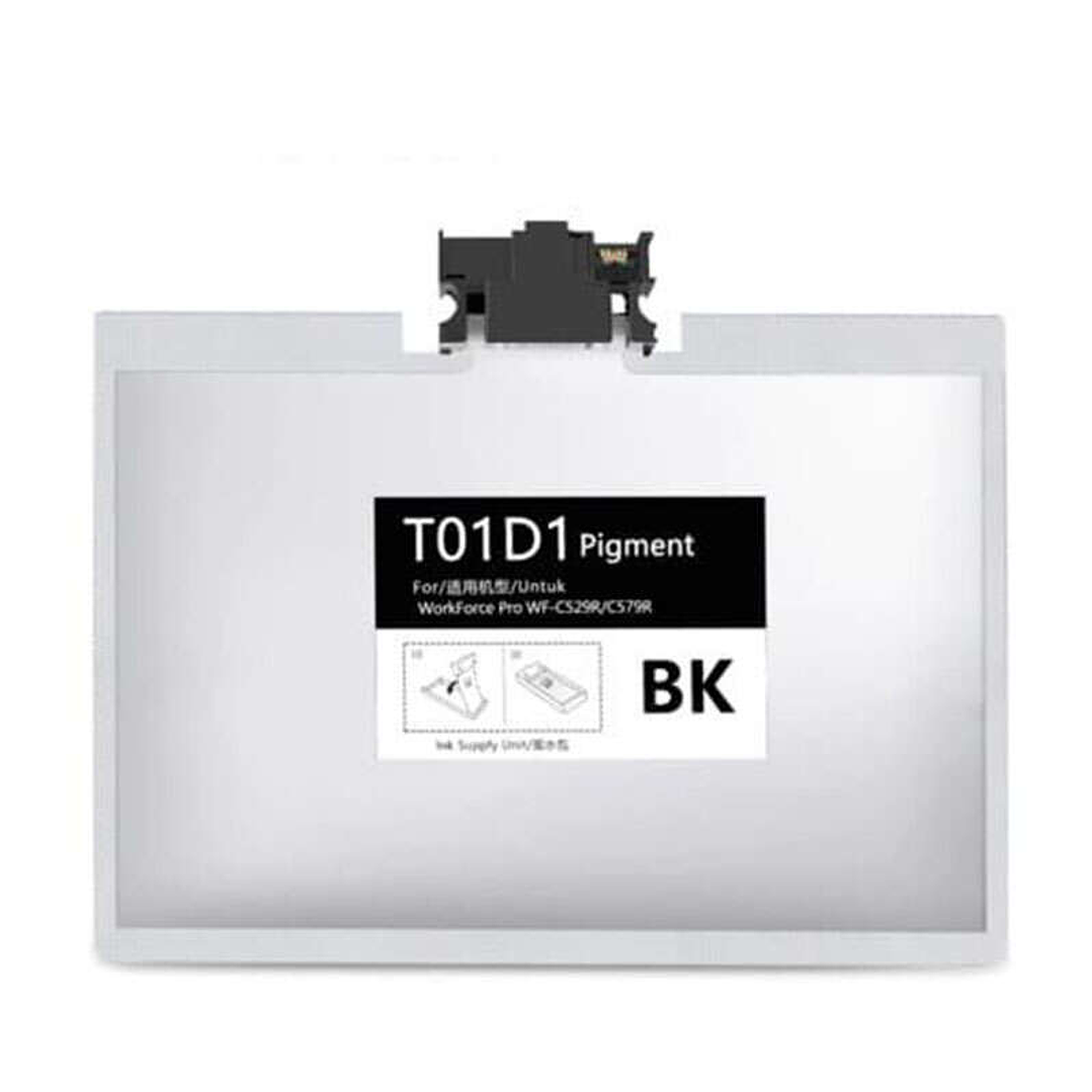 Epson T01D1/T01C1 Negro Cartucho de Tinta Pigmentada Generico - Reemplaza C13T01D100/C13T01C100 1