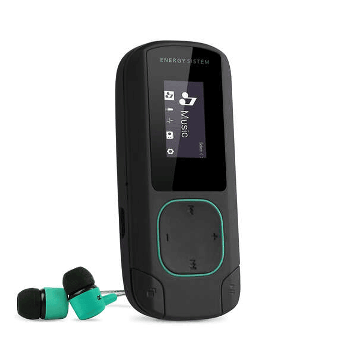 Energy Sistem MP3 Clip Bluetooth - 8GB - Clip - Radio FM y MicroSD - Color Verde 1