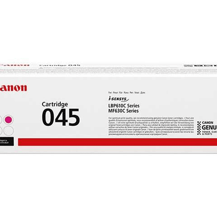 Canon 045 Magenta Cartucho de Toner Original - 1240C002 1