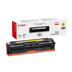 Canon 731 Amarillo Cartucho de Toner Original - 6269B002