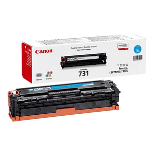 Canon 731 Cyan Cartucho de Toner Original - 6271B002