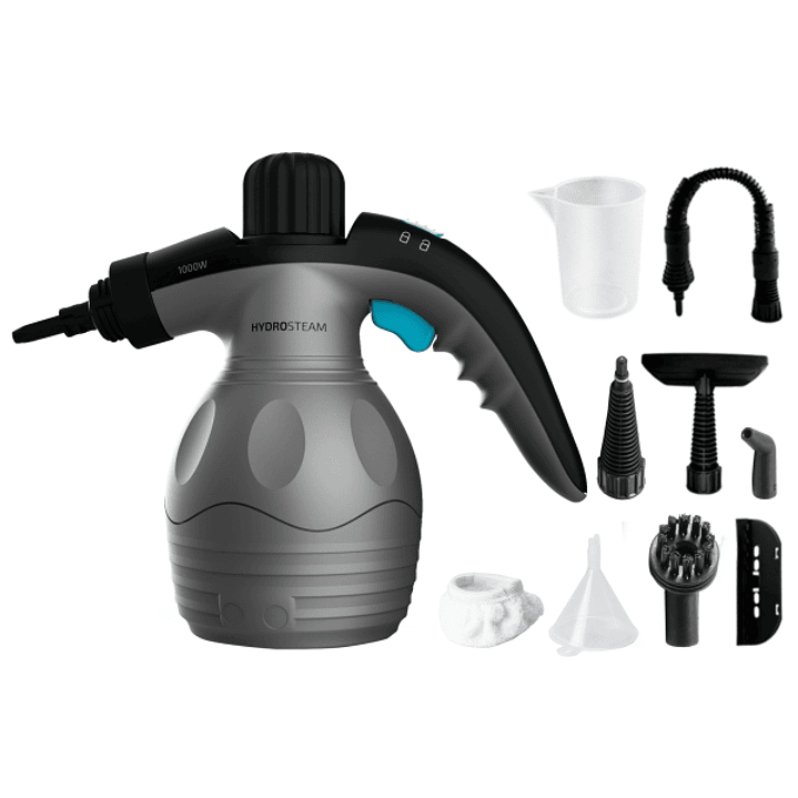 Cecotec HydroSteam 1030 Active Limpiador a Vapor - 1000W - 30g/min de Vapor - Presion 3bar - Deposito de 350ml - Incluye Accesorios - Radio hasta 4m - 1