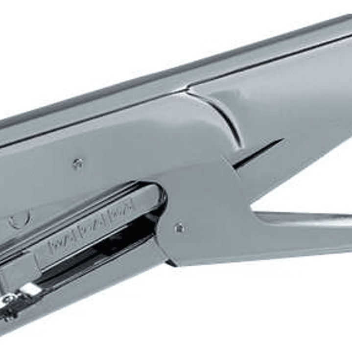 Petrus 224 Grapadora de Tenaza - Hasta 25 Hojas - Grapado Cerrado y Abierto - Color Cromado 1