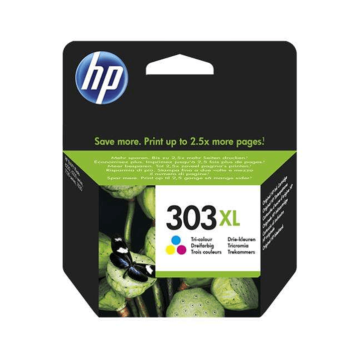 HP 303XL Color Cartucho de Tinta Original - T6N03AE 1