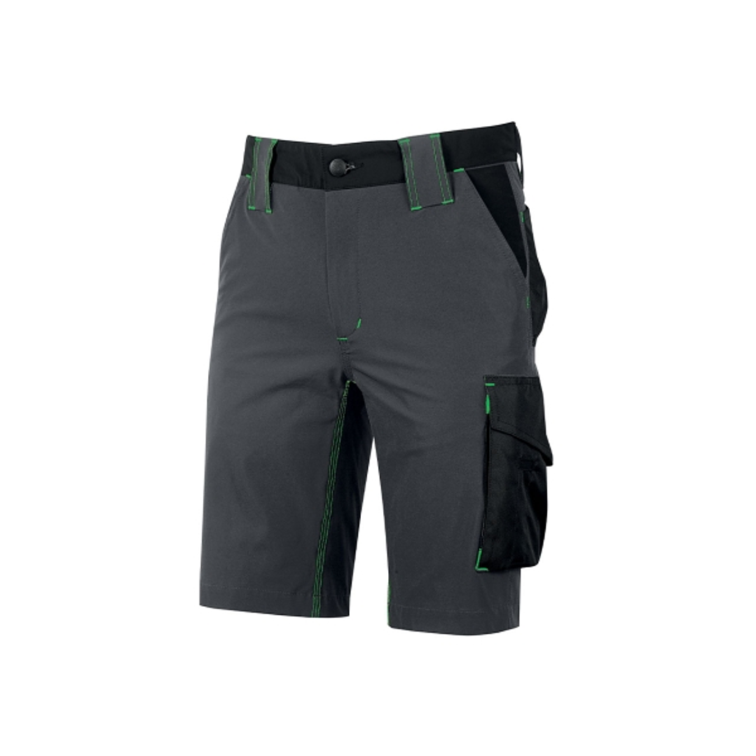 Upower Mercury Pantalon Corto de Alta Calidad - Talla 5XL - Repelente al Agua, Transpirable, Secado Rapido, Multiples Bolsillos, Proteccion DPI1 - Col 1