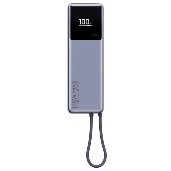 Xiaomi 165W PowerBank 10000mAh con Cable Integrado - 1x USB-C y Cable USB-C - Con Salida Combinada de hasta 165W 1