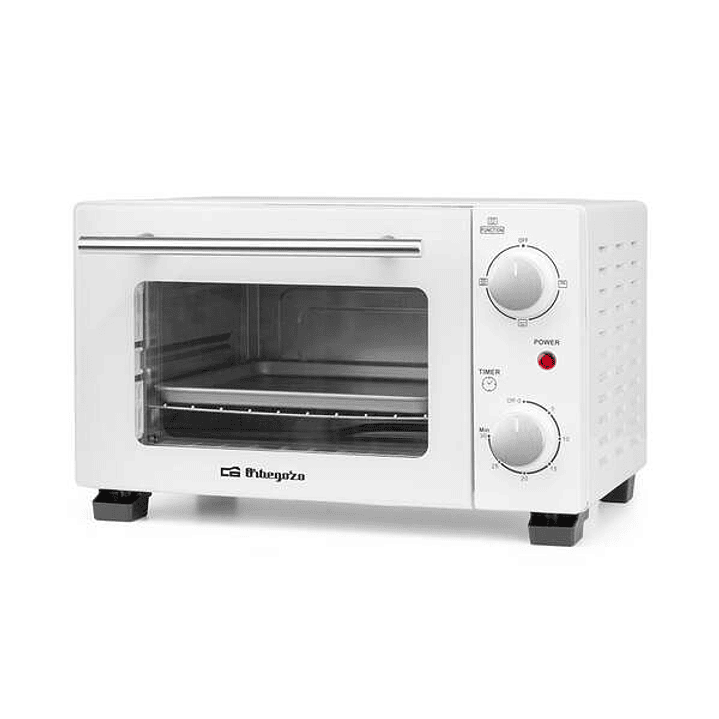 Orbegozo HO 975 Horno Electrico Multifuncion - Potente y Versatil - Ideal para Asar - Gratinar y Calentar - con Capacidad de 10 Litros y Temporizador  1