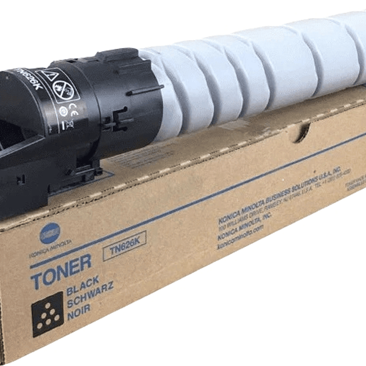 Konica Minolta TN626 Negro Cartucho de Toner Original - ACV1150/TN626K 1