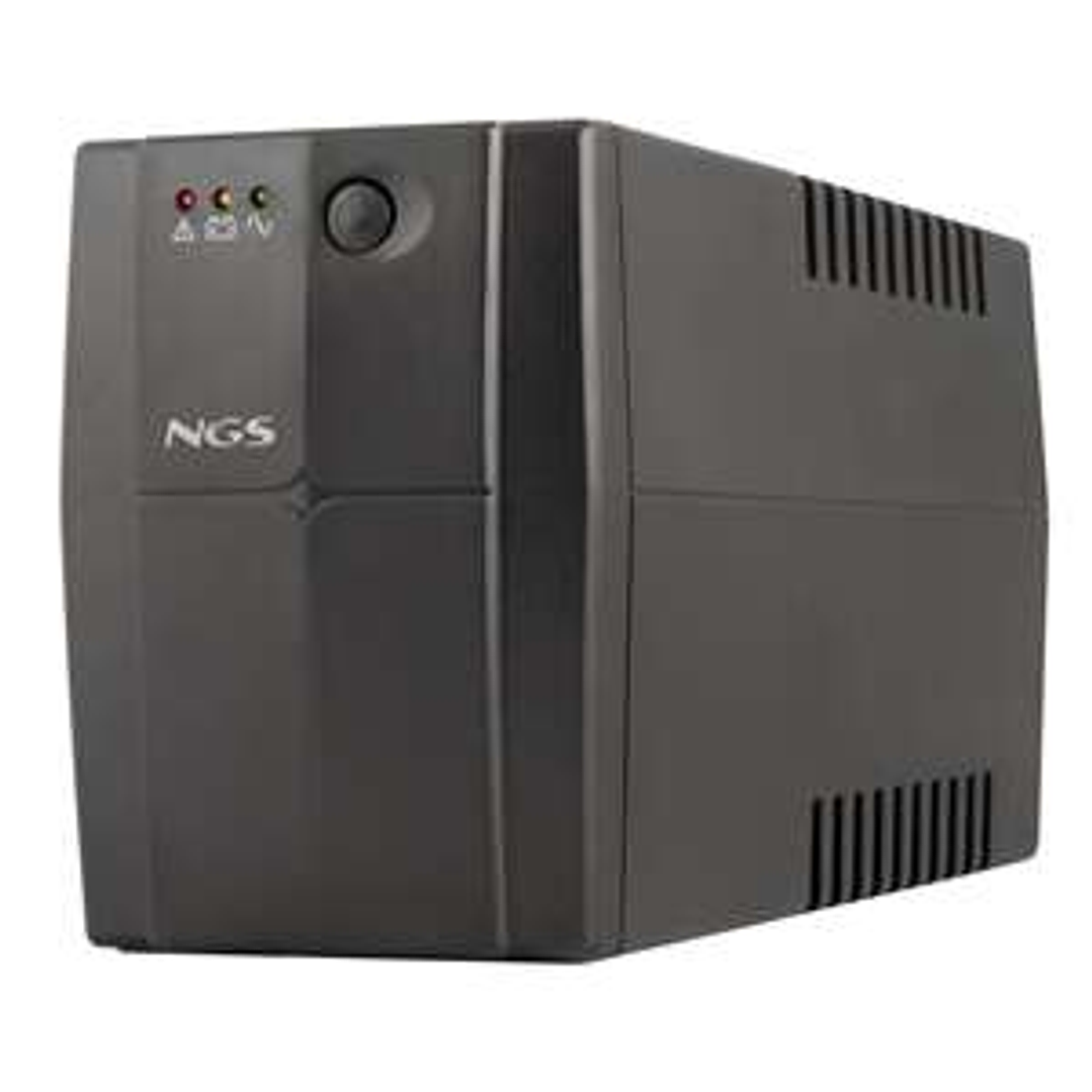 NGS Fortress 900 V3 SAI 600VA UPS 360W - Tecnologia Off Line - 2x Schukos - Proteccion Sobrecargas y Cortocircuitos 1