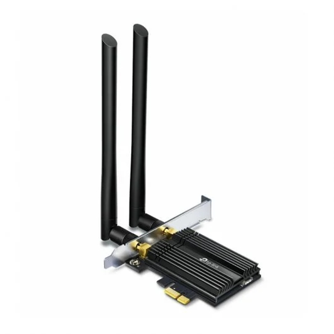 TP-Link Archer TX50E Adaptador de red PCIe AXE3000 Wi-Fi 6E Bluetooth 5.0 - 2 Antenas 1