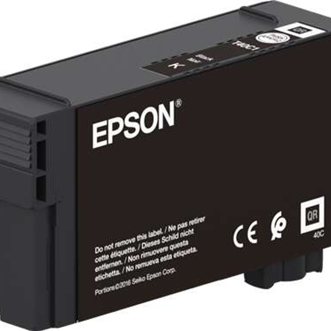 Epson T40C1 Negro Cartucho de Tinta UltraChrome XD2 Original C13T40C140 1