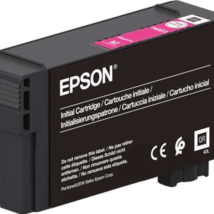 Epson T40D3 Magenta Cartucho de Tinta UltraChrome XD2 Original C13T40D340 1