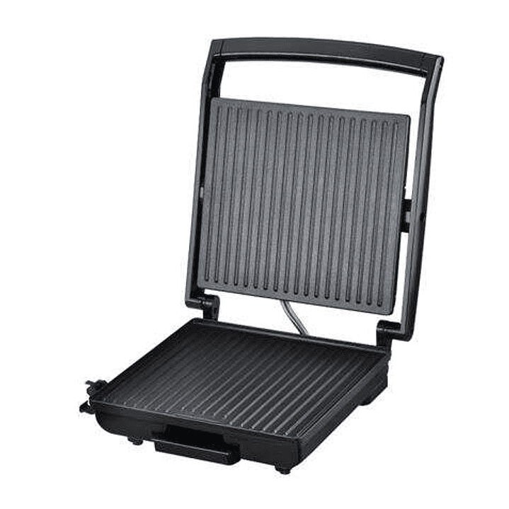 Muvip Sandwichera Grill 1800W - Apertura hasta 105º - Placa Superior Basculante - Asa Tacto Frio 1