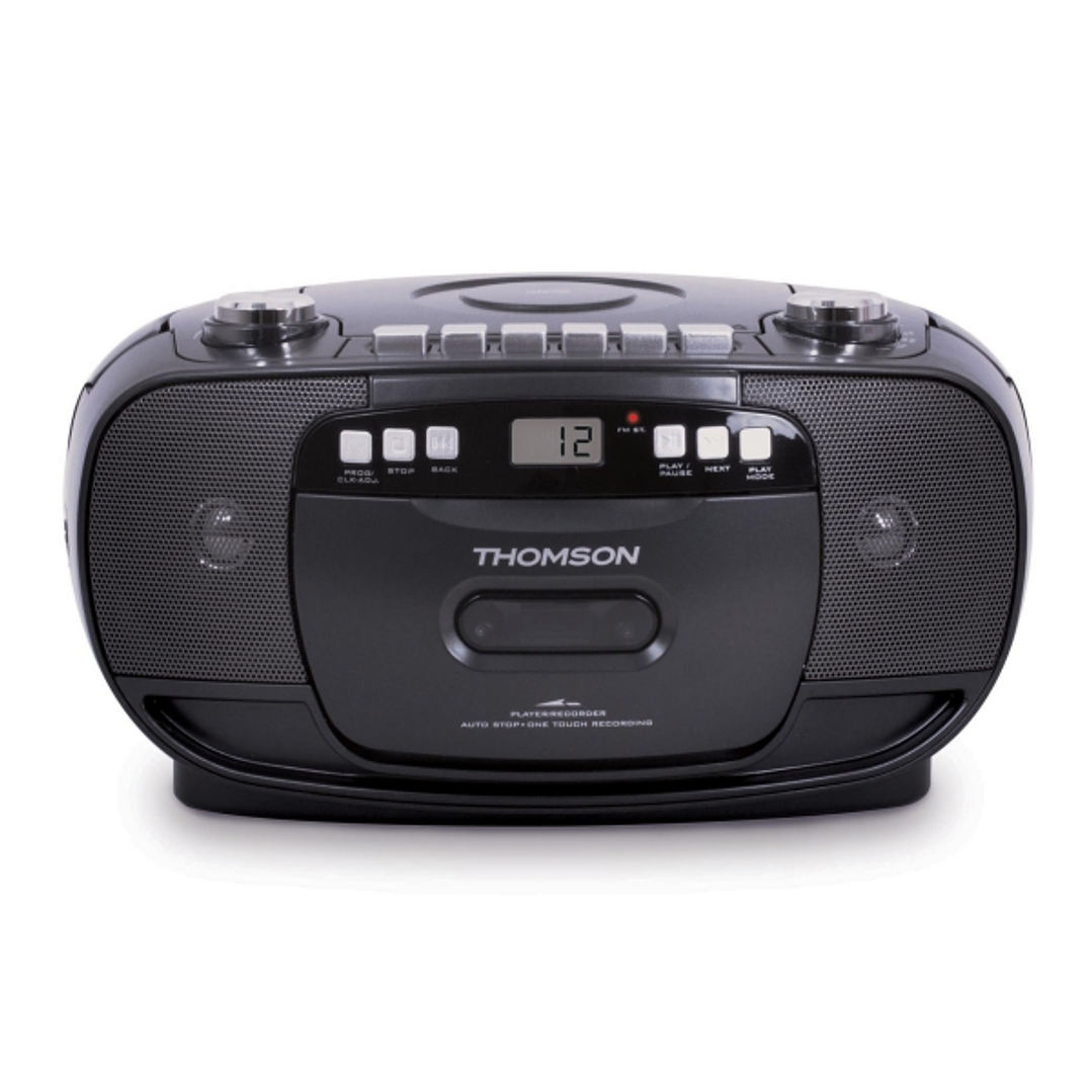 Thomson RK200CD Radio CD con Casete - Color Negro 1