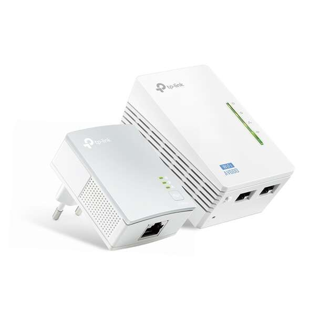 TP-Link TL-WPA4220KIT Kit Extensor Powerline WiFi AV600 a 300Mbps 1