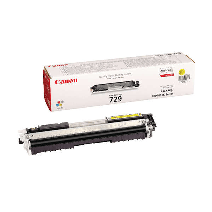 Canon 729 Amarillo Cartucho de Toner Original - 4367B002 1
