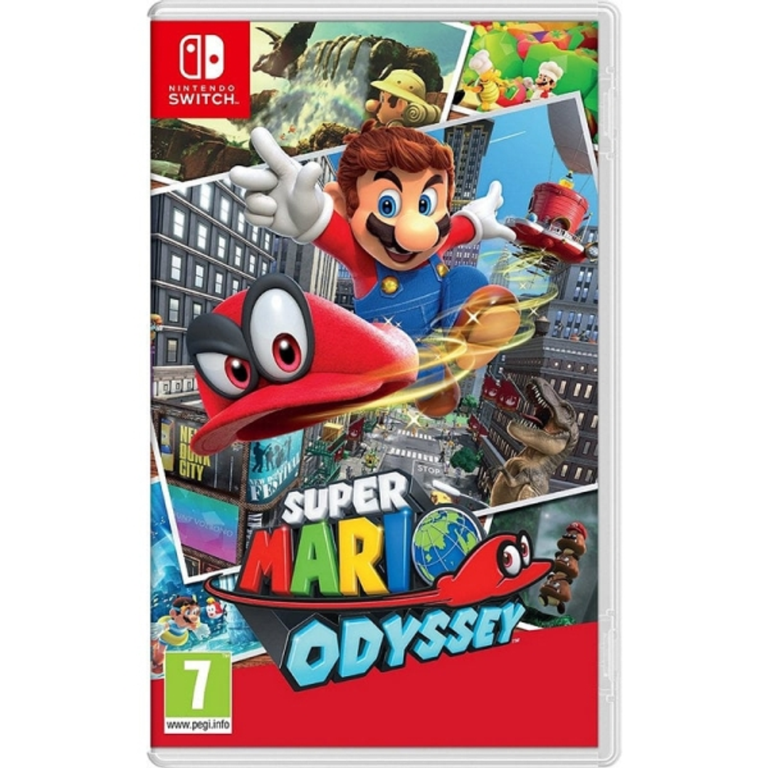Nintendo Videojuego Super Mario Odyssey para Consola Nintendo Switch - Genero Aventura/Plataformas - PEGI 7 1