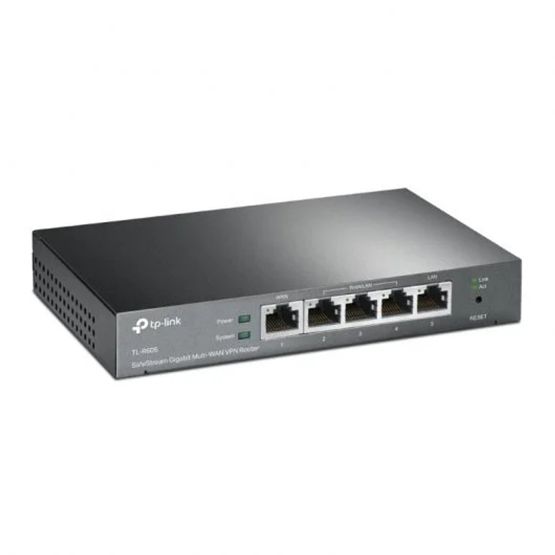 TP-Link TL-R605 Router VPN SafeStream Gigabit Multi-WAN 1