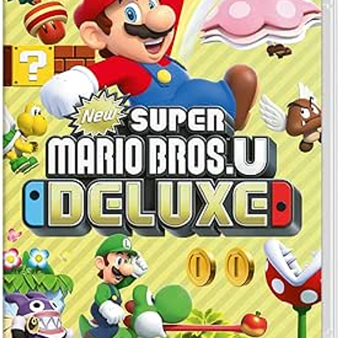 Nintendo Videojuego New Super Mario Bros. U Deluxe para Consola Nintendo Switch - Genero Plataformas 2D/Multijugador - PEGI 3 1