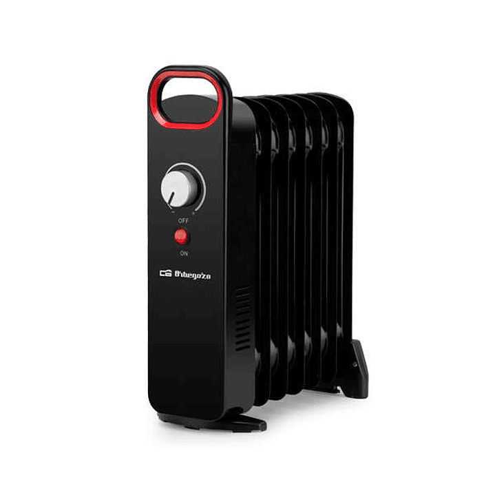 Orbegozo RO 1030 Radiador de Aceite Junior - Potencia Maxima 1000W - Termostato Regulable - Proteccion contra Sobrecalentamiento - Compacto y Seguro 1