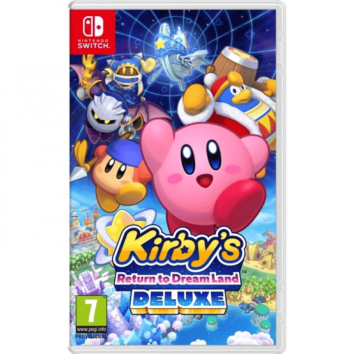 Nintendo Videojuego Kirby'S Return To Dreamland Dlx para Consola Nintendo Switch - Genero Plataformas/Aventura/Accion - PEGI 7 1