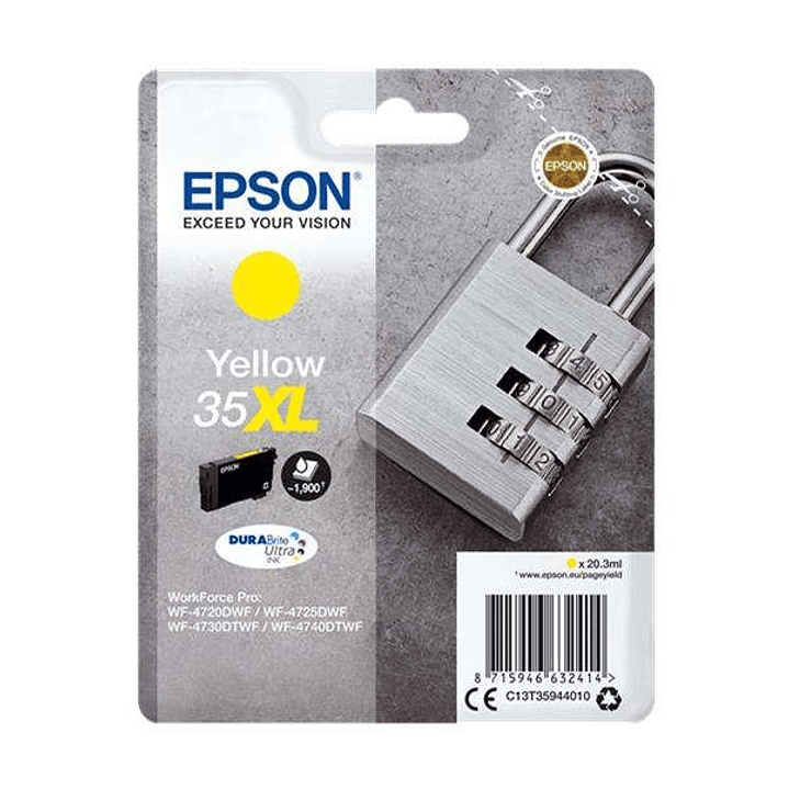 Epson T3594 (35XL) Amarillo Cartucho de Tinta Original - C13T35944010 1