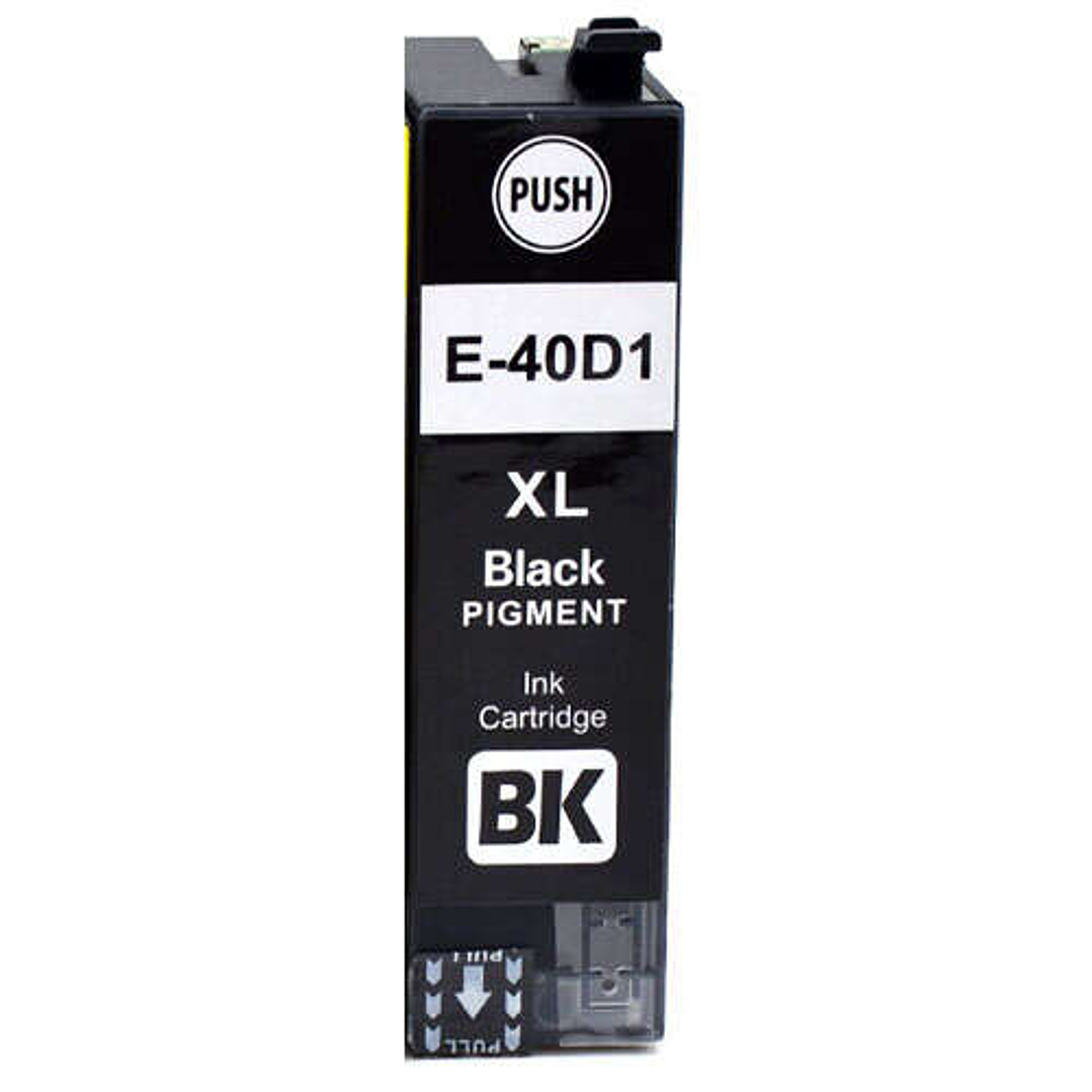 Epson T40D1 Negro Cartucho de Tinta Pigmentada Generico - Reemplaza C13T40D140/C13T40C140 1