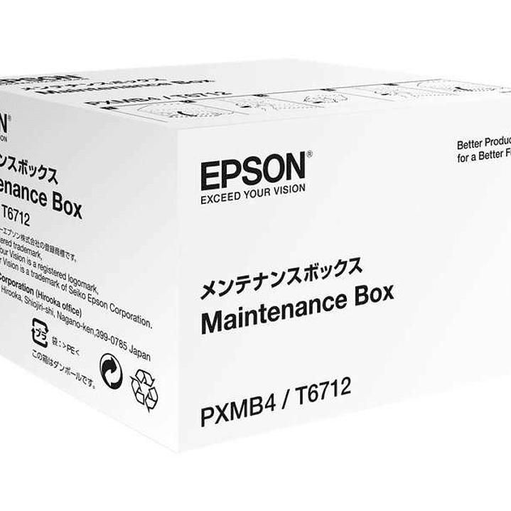 Epson T6712 Tanque de Mantenimiento Original - C13T671200 1